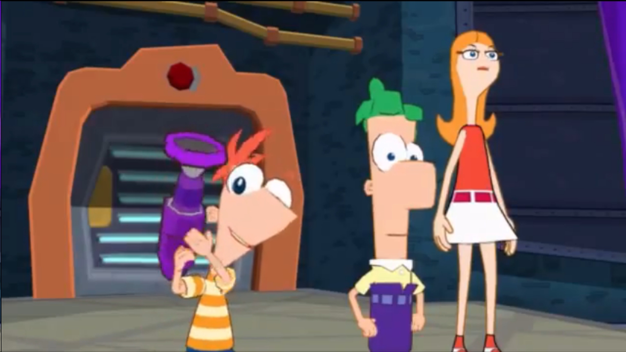 phineas and ferb 3d dimension game
